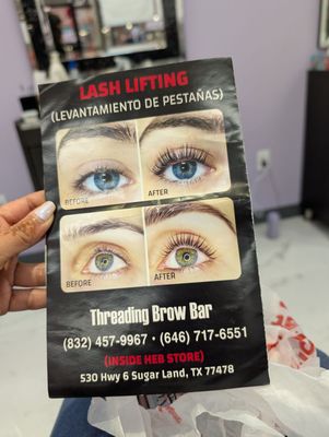 Threading Brow Bar