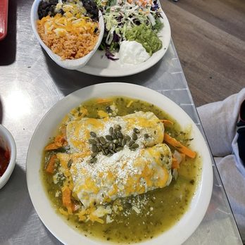 Taco Temple - Sweet potato enchiladas which came with that entire other plate! - Mexican Near Me - Morro Bay, California Taco Temple - Sweet potato enchiladas which came with that entire other plate! - Mexican Near Me - Morro Bay, California