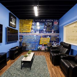 Myles jack donated players lounge.