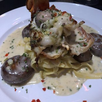 13 Prime Steak - Lobster pasta dish. Very good, strong lemon flavor so you better like lemons. Wife does so she really liked it. - Steakhouses Near Me - Clovis, California