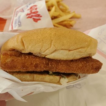 Griff's Hamburgers - #8 Fish sandwich combo - Burgers Near Me - Shreveport, Louisiana Griff's Hamburgers - #8 Fish sandwich combo - Burgers Near Me - Shreveport, Louisiana