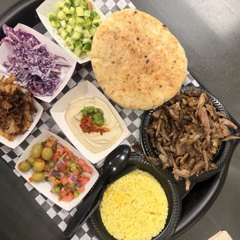 Shawarma Paradise - beef steak shawarma plate - Mediterranean Near Me - Las Vegas, Nevada