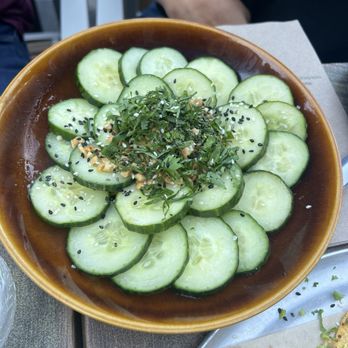 Nourish Bistro - Cucumber and peanuts - Vegan Near Me - Banff, Alberta Nourish Bistro - Cucumber and peanuts - Vegan Near Me - Banff, Alberta