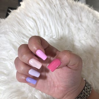 NailBox Studios - Pink & purple ombre on gel x nails - Hair Removal Near Me - Castro Valley, California