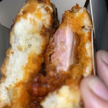 The Crack Shack - Firebird Sandwich under cooked - New American Near Me - Encinitas, California
