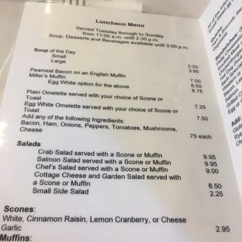 The Millers Oven - the menu for the millers oven - Cafes Near Me - Ottawa, Ontario