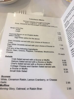 Menu photo 1 The Millers Oven Ottawa, ON