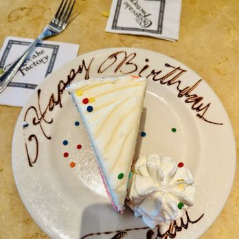 The Cheesecake Factory - Celebration Cheesecake - American Near Me - Dallas, Texas The Cheesecake Factory - Celebration Cheesecake - American Near Me - Dallas, Texas