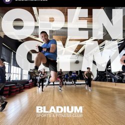 Bladium Sports & Fitness Club - Bladium's Open Gym Days (Free Entry)