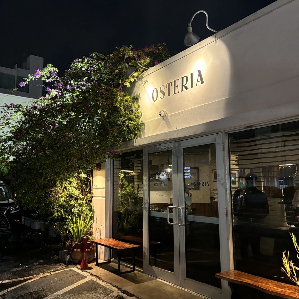 Osteria - Outside - Italian Near Me - Miami, Florida