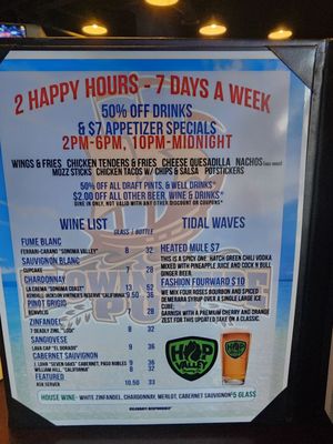 Menu photo 3 Flowing Tide Pub 5 Reno, NV