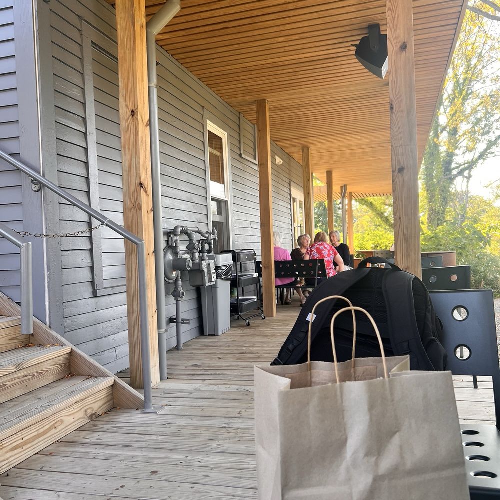 Warda - Backyard area patio - Coffee & Tea Near Me - Detroit, Michigan
