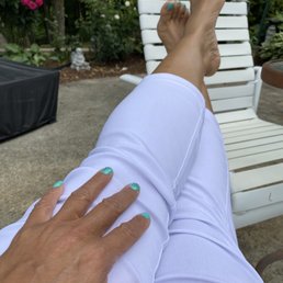 Manicure and pedicure. She really cleaned out my cuticles and fix my broken toe nail. Manicure and pedicure. She really cleaned out my cuticles and fix my broken toe nail.