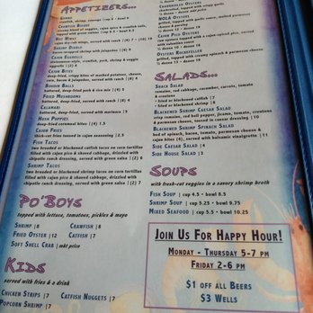 Crawfish ATX - Dinner Menu Page 1 - Cajun/Creole Near Me - Austin, Texas