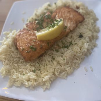 The Diplomat Eatery and Tavern - Salmon fillet plate - Mediterranean Near Me - Monrovia, California The Diplomat Eatery and Tavern - Salmon fillet plate - Mediterranean Near Me - Monrovia, California