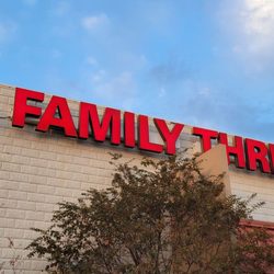Family Thrift Center - Front building of thrift store