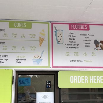 Charley's Dairy Freeze - Ice Cream Menu - Ice Cream & Frozen Yogurt Near Me - Gowen, Michigan