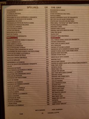 Menu photo 1 Spanish Sangria Restaurant Newark, NJ Menu photo 1 Spanish Sangria Restaurant Newark, NJ