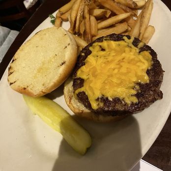 Valley Lodge Restaurant - Kids' cheeseburger with fries $9.49 - American Near Me - Glenview, Illinois
