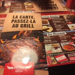 Buffalo Grill - Menu