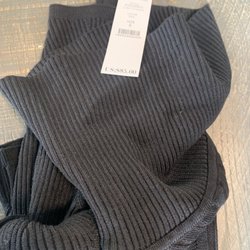 White House Black Market - Shows that there was no "final sale" on this tag. The other sweaters were marked in red.