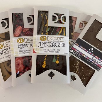 Decadence Chocolates - large bars - custom labelling available - Chocolatiers & Shops Near Me - Winnipeg, Manitoba Decadence Chocolates - large bars - custom labelling available - Chocolatiers & Shops Near Me - Winnipeg, Manitoba