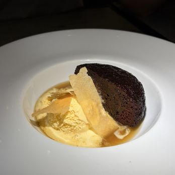 Terrace by Mix Mix - Sticky Toffee Pudding. More like a brownie with ice cream! - New American Near Me - Costa Mesa, California Terrace by Mix Mix - Sticky Toffee Pudding. More like a brownie with ice cream! - New American Near Me - Costa Mesa, California