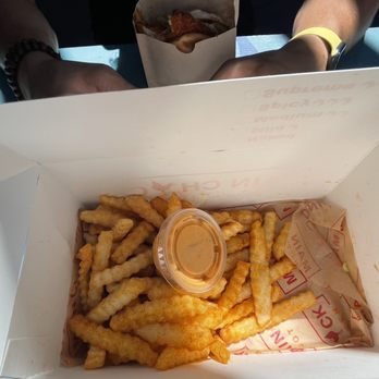Main Chick Hot Chicken - Crinkle Cut Fries - Chicken Shop Near Me - Long Beach, California