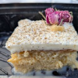 Afghania - Cardamom cake (basically tres leches with cardamom). Fantastic!