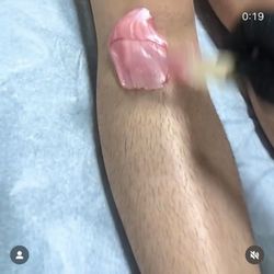 My first wax session