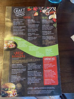Menu photo 6 Craft on Colley Norfolk, VA