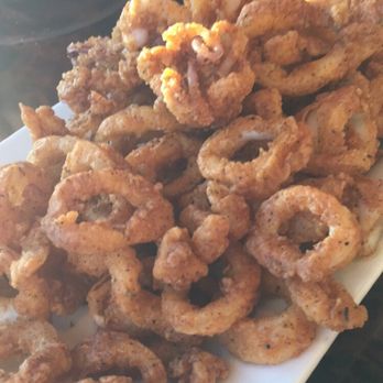 JB Hook's - Calamari, bigger portion than I've received at other restaurants. - Seafood Near Me - Lake Ozark, Missouri JB Hook's - Calamari, bigger portion than I've received at other restaurants. - Seafood Near Me - Lake Ozark, Missouri