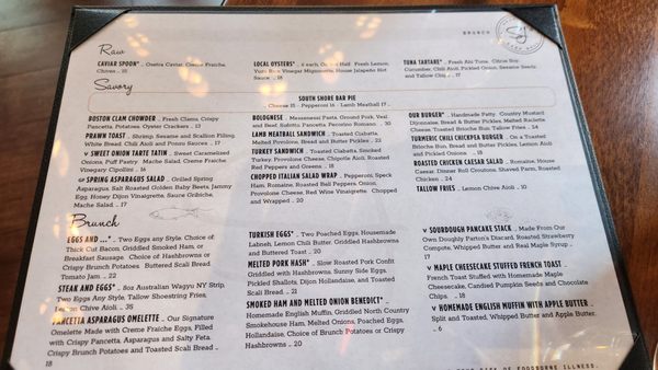 Menu photo 1 SJ’s Boston, MA