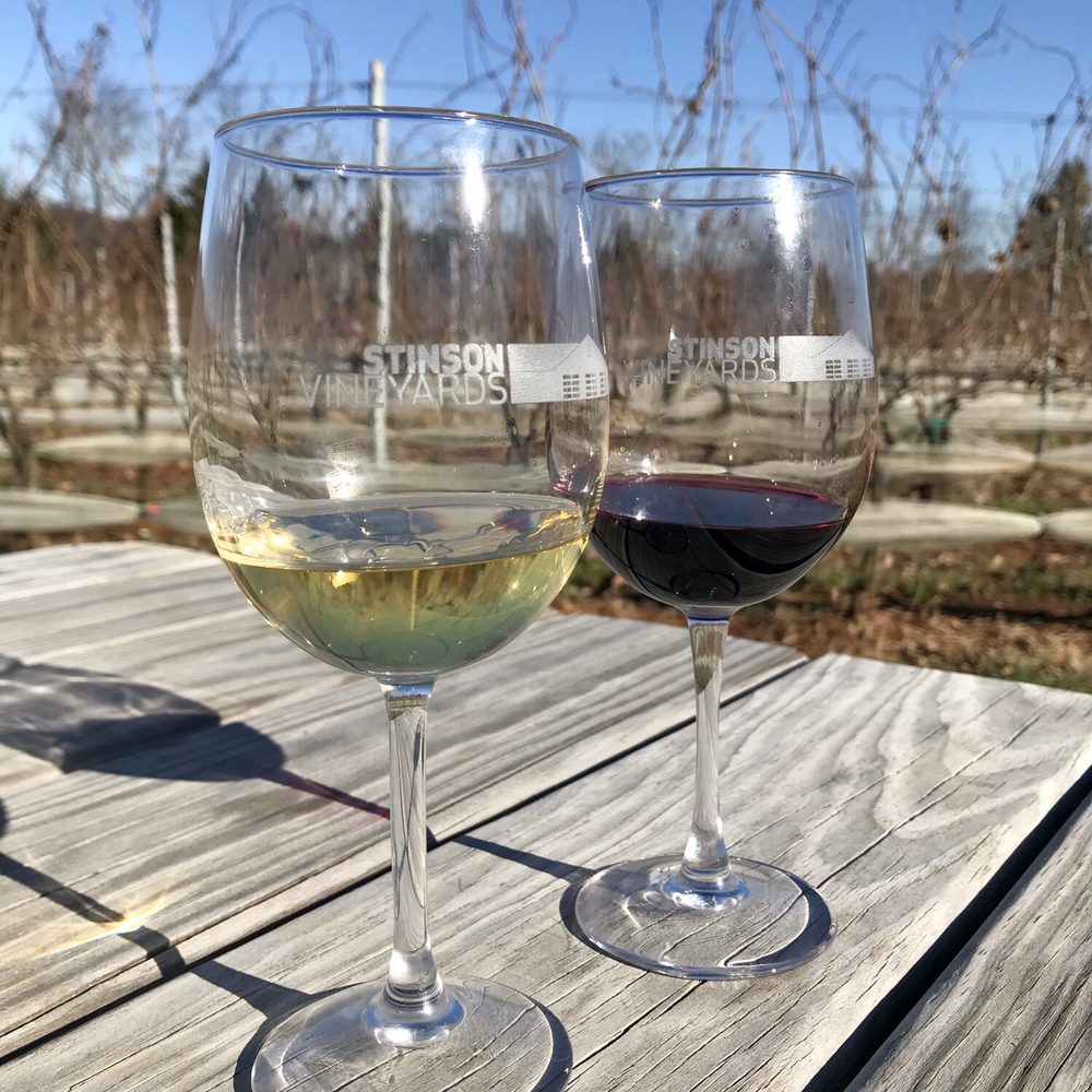 Stinson Vineyards - Vineyard in the background - Wineries Near Me - Crozet, Virginia Stinson Vineyards - Vineyard in the background - Wineries Near Me - Crozet, Virginia