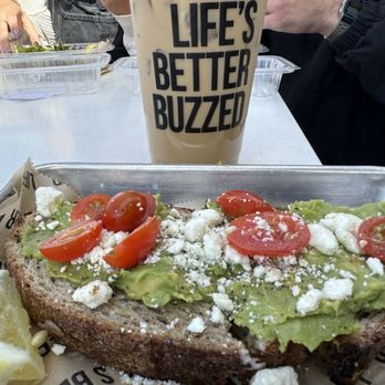 Better Buzz Coffee San Marcos - Feta Avocado Taost - Coffee & Tea Near Me - San Marcos, California Better Buzz Coffee San Marcos - Feta Avocado Taost - Coffee & Tea Near Me - San Marcos, California