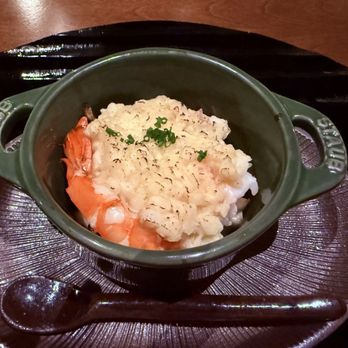 Wakuriya - yamaimo gratin (new caledonian blue shrimp, alaskan gindara cod) - Japanese Near Me - San Mateo, California