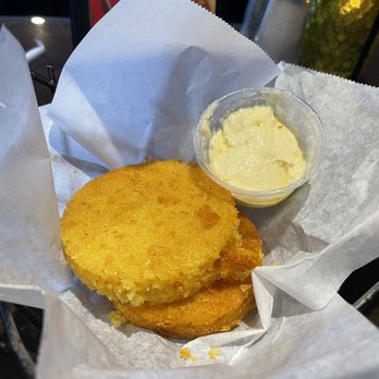 Bobby Q - Biltmore - Cornbread, complimentary - Barbeque Near Me - Phoenix, Arizona