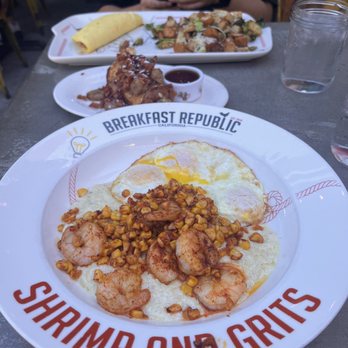 Breakfast Republic - Shrimp and grits - Breakfast & Brunch Near Me - San Diego, California Breakfast Republic - Shrimp and grits - Breakfast & Brunch Near Me - San Diego, California