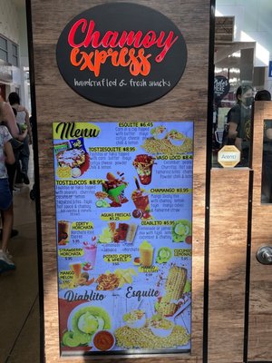 Menu photo 2 Chamoy Express Ontario, CA