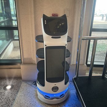 Argosy Casino & Hotel - This is a picture of the robot that they say will bring you room service in your Housekeeping goods, but I never saw this leave it spot. - Casinos Near Me - Riverside, Missouri Argosy Casino & Hotel - This is a picture of the robot that they say will bring you room service in your Housekeeping goods, but I never saw this leave it spot. - Casinos Near Me - Riverside, Missouri