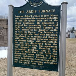 The Ardis Furnace - Historical marker