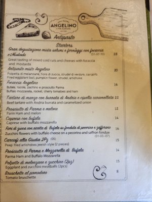 Menu photo 3 Angelino Rome, RM