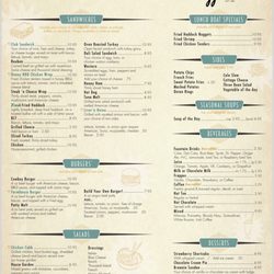 The Eggshell Restaurant - More menu