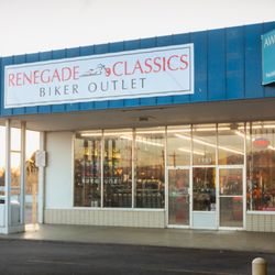 Renegade Classics Outlet Store - Renegade Classics Biker Out Store Front Albuquerque, NM