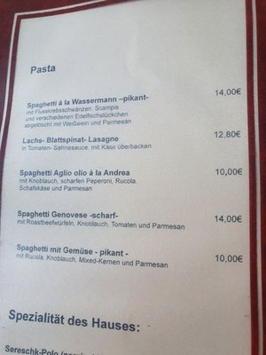 Menu photo 1 Sachers Lübeck, SH Menu photo 1 Sachers Lübeck, SH