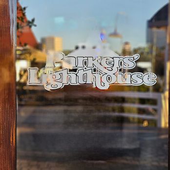 Parkers' Lighthouse - Outside Door Sign - Seafood Near Me - Long Beach, California Parkers' Lighthouse - Outside Door Sign - Seafood Near Me - Long Beach, California