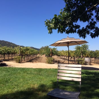 O'Brien Estate Winery - The view from our tasting/seating area. Perfect! - Wine Tasting Room Near Me - Napa, California O'Brien Estate Winery - The view from our tasting/seating area. Perfect! - Wine Tasting Room Near Me - Napa, California