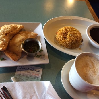 Back to Cuba - Chicken empanadas, rice, beans, and cafe con leche. - Cuban Near Me - Nashville, Tennessee Back to Cuba - Chicken empanadas, rice, beans, and cafe con leche. - Cuban Near Me - Nashville, Tennessee