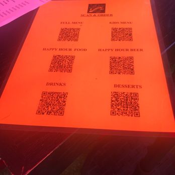 Morrison - contactless menu - Gastropubs Near Me - Los Angeles, California