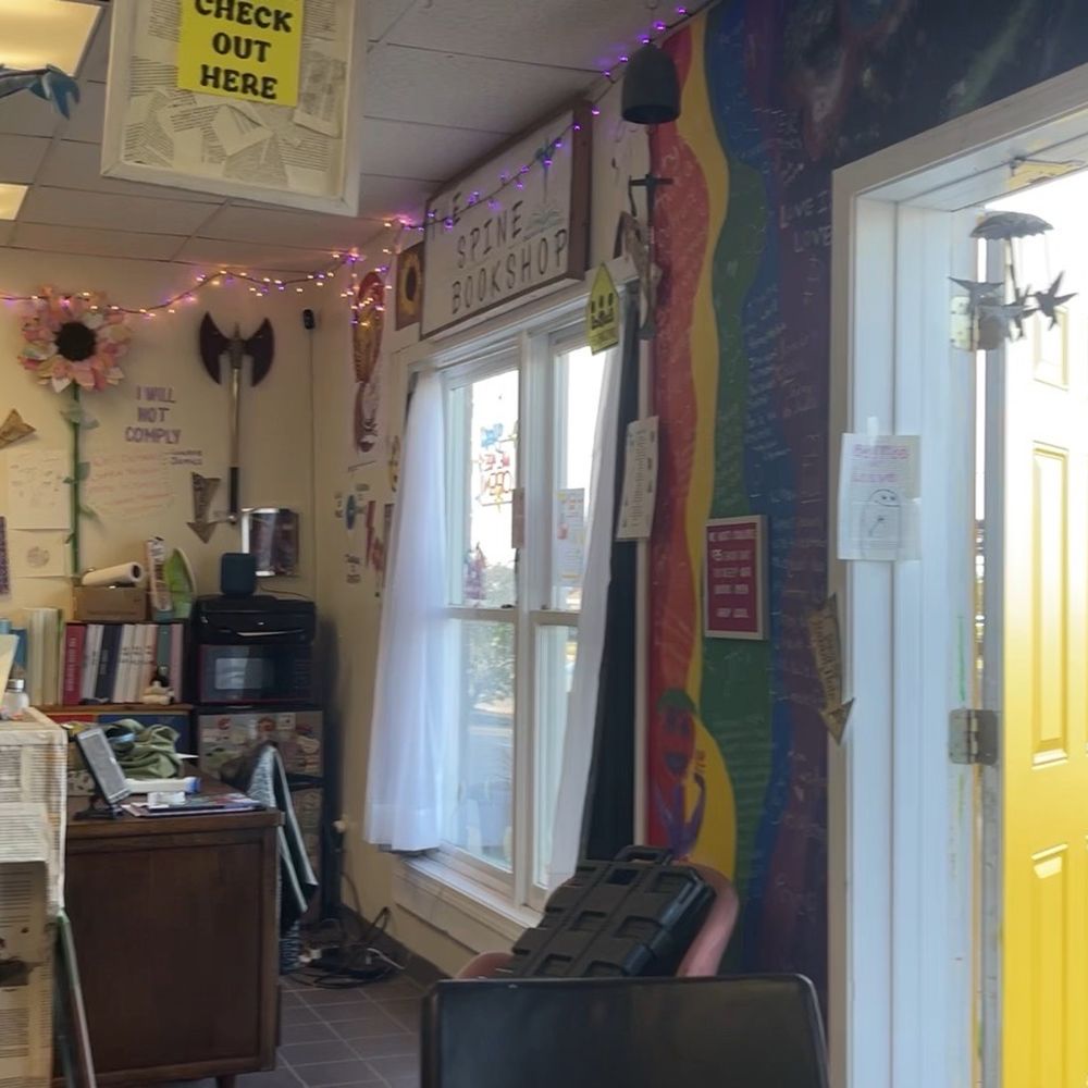 The Spine Bookshop - Yellow door entrance - Used Bookstore Near Me - Smyrna, Tennessee The Spine Bookshop - Yellow door entrance - Used Bookstore Near Me - Smyrna, Tennessee
